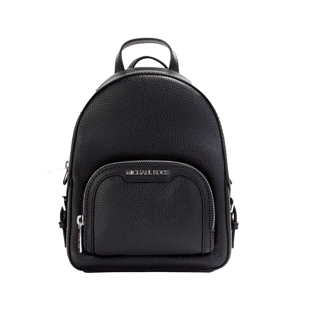 NWT💥 Jaycee XS Pebbled Leather Convertible Backpack in Black